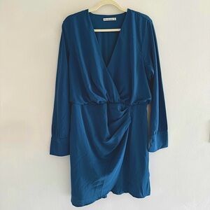 Abercrombie & Fitch Faux Wrap Dress, Size XL